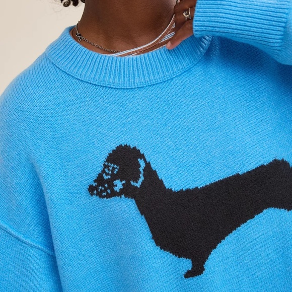 Aerie Softest Luxe Crew Sweater - Dachshund - Picture 8 of 8